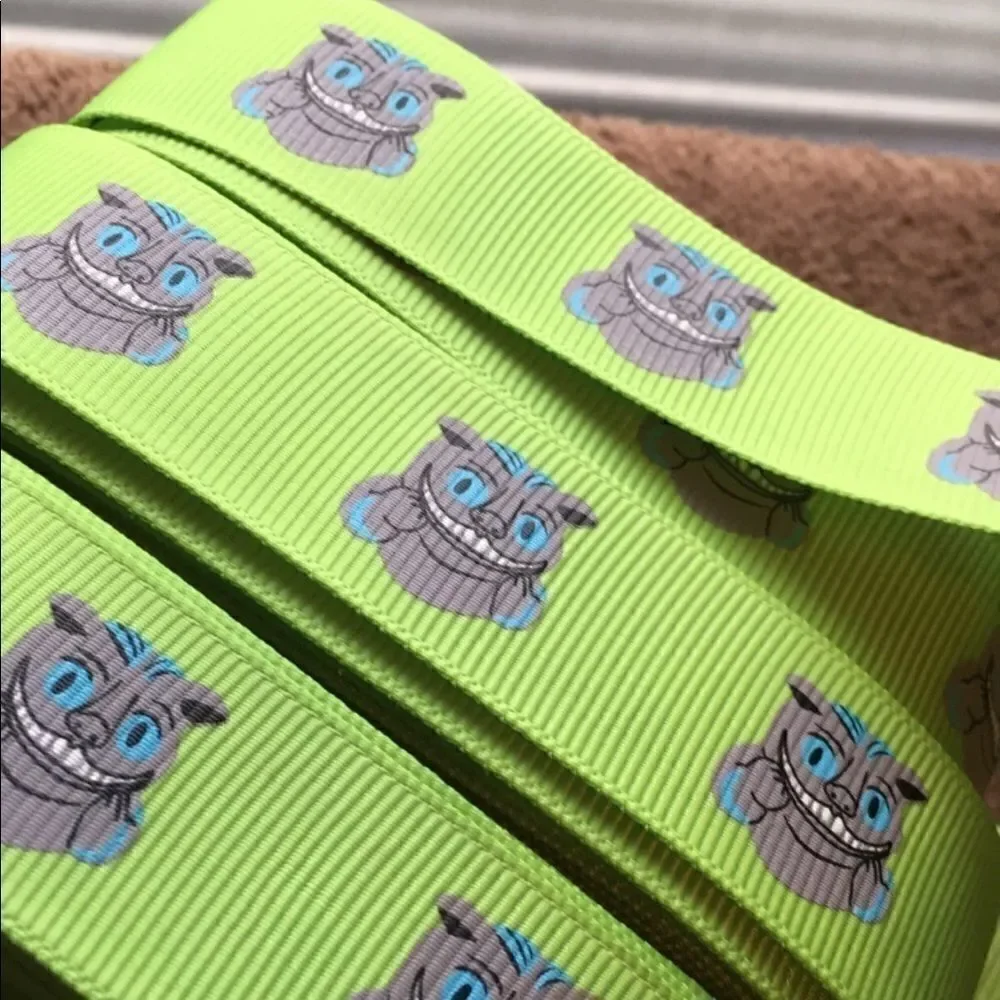 Grosgrain Ribbon 7/8” 5 yards 5/$20 Cheshire Cat